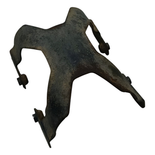 Suporte Paralama Dianteiro Honda Cg 125 09/13 Original Prateado