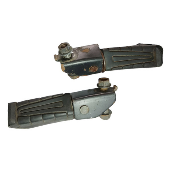 Par Pedaleira Traseira Cb 450 Dx 88/90 Original