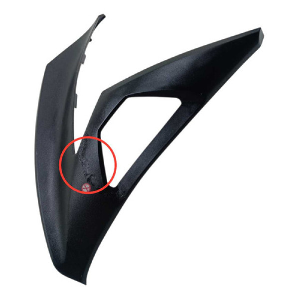 Carenagem Pisca Esquerdo Kawasaki Ninja 300 13/18 Orig C/ava Preto