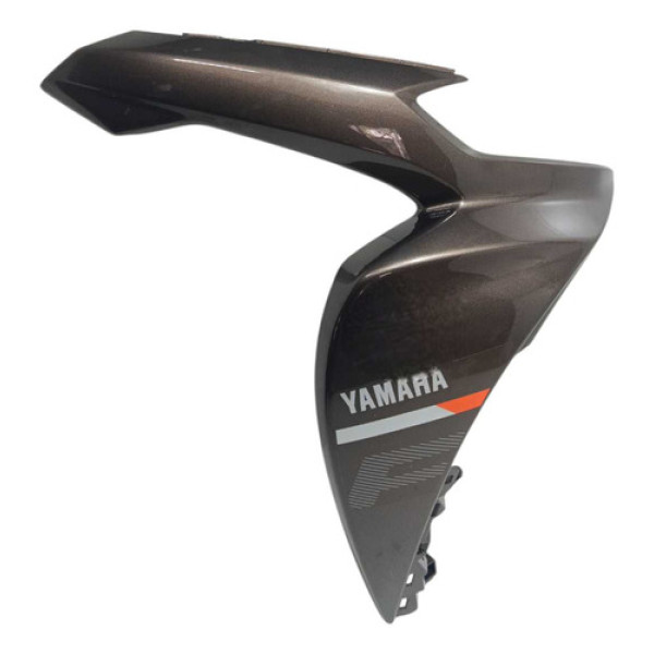 Carenagem Lateral Farol Direito Yamaha Fluo 125 23/25 Orig Marrom