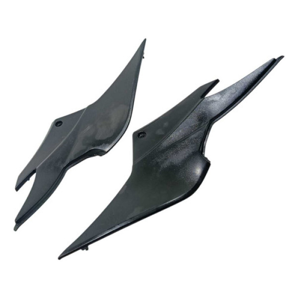 Carenagens Lateral Par Tanque Kawasaki Ninja 250r 08/12 Orig Preto