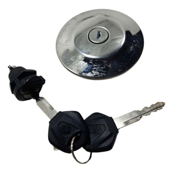 Tampa Tanque Yamaha Factor 125 05/08 Original Prateado