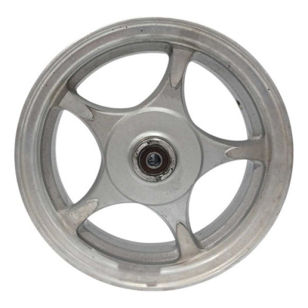 Roda Dianteira Aro 10 Suzuki An125 Burgman 05/10 Original Prateado