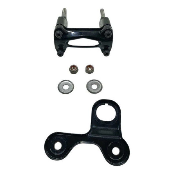 Suporte Guidão Riser Bajaj Dominar D400 23/25 Original Preto