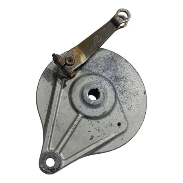 Espelho Freio Traseiro Honda Cg 125 Fan Ks 09/13 Original Prateado