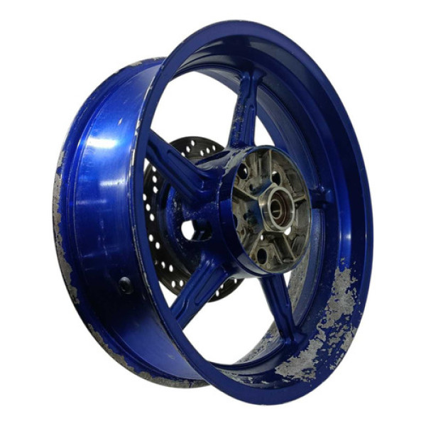 Roda Traseira Suzuki Gladius 13/16 Original C/detalhes Azul