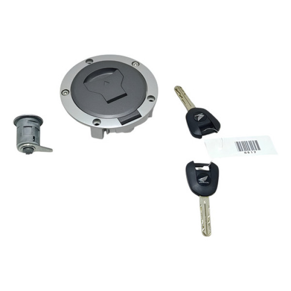 Tampa Tanque Trava Honda Cb 650/500x Cb 1000 16/22 Original Prateado