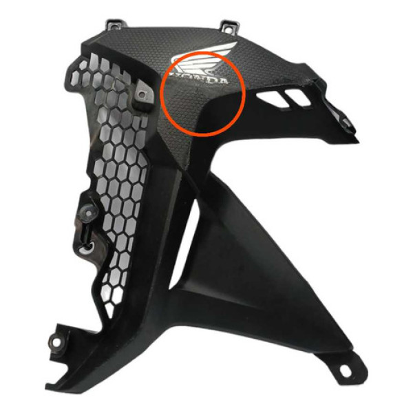 Carenagem Complemento Aba Esquerda Honda Xre 300 18/23 Origi Preto