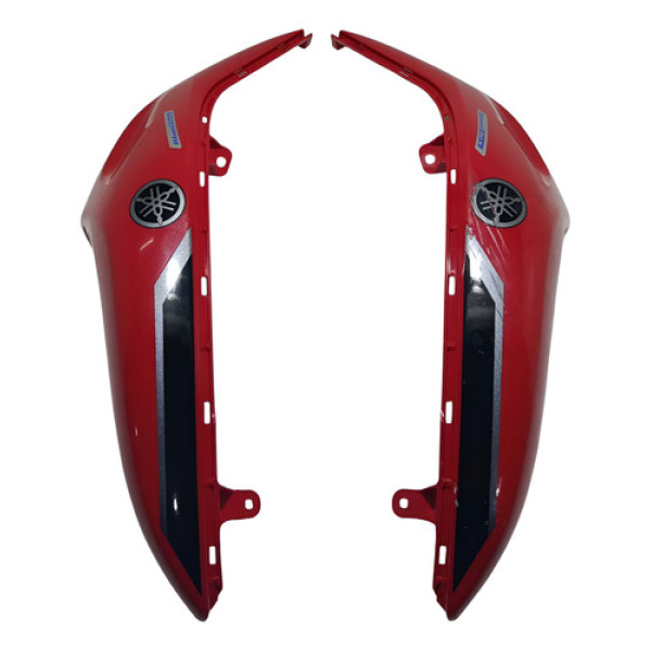 Carenagens Abas Superior Par Yamaha Lander 250 18/24 Origi Preto