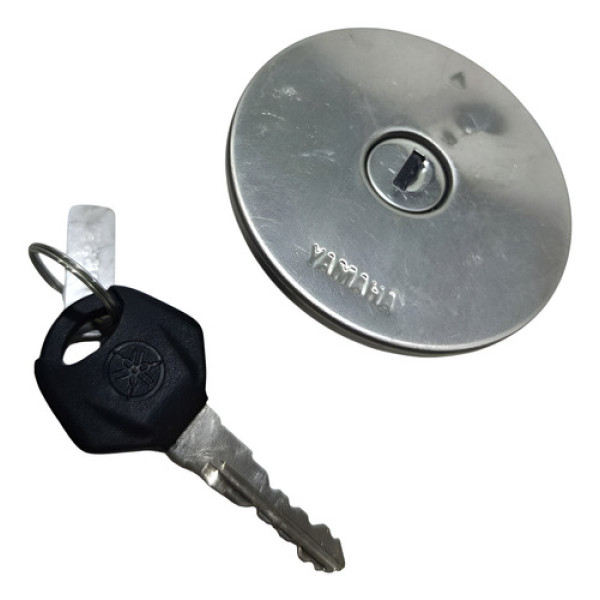 Tampa Tanque Yamaha Xtz 150 16/24 Original Prateado