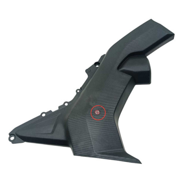 Tampa Lateral Dir Honda Cb 250f Twister 16/22 Original C/ava Preto