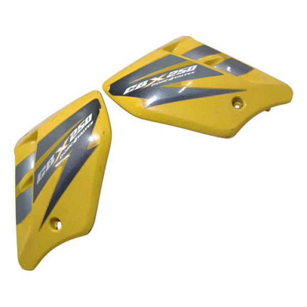 Carenagens Aba Tanque Honda Cbx 250 06/08 Original - Amarelo
