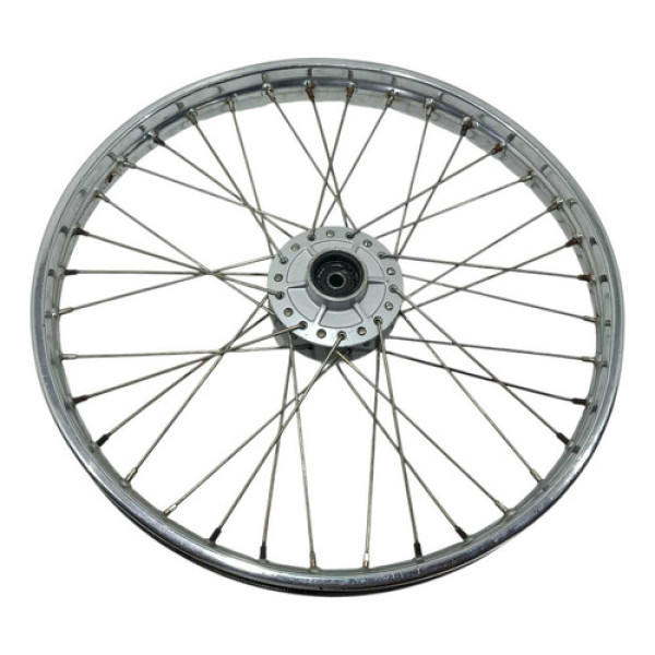 Roda Dianteira Honda Xlr 125 97/02 Original C/avaria Prateado