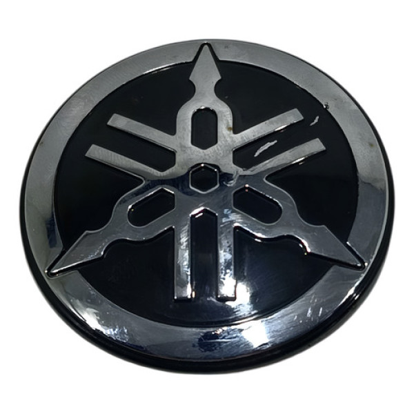 Simbolo Tanque Yamaha Yzf R15 23/25 Original Prateado