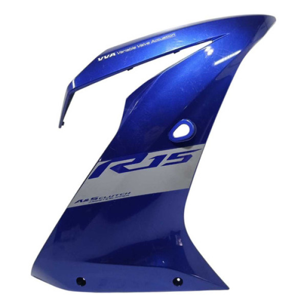 Carenagem Lateral Direita Yamaha Yzf R15 23/24 Original Azul