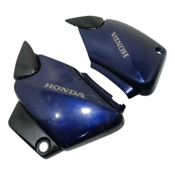 Carenagens Laterais Honda Cg 125 00/08 Original Azul