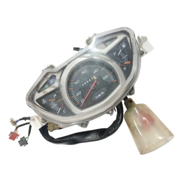 Painel Honda Lead 110 10/15 Original C/avaria (46 Mil Km) Preto