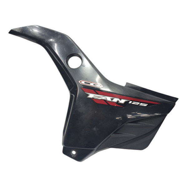 Carenagem Lateral Esquerda Honda Cg Fan 125 13/15 Original Preto