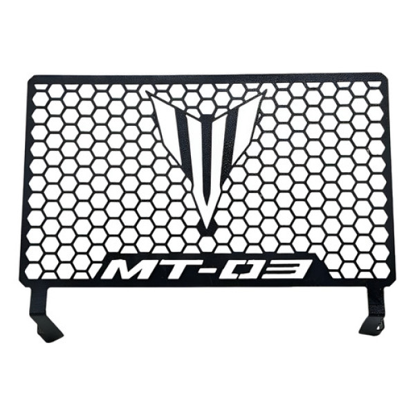 Grade Proteção Radiador Yamaha Mt 03 21/24 Original Preto