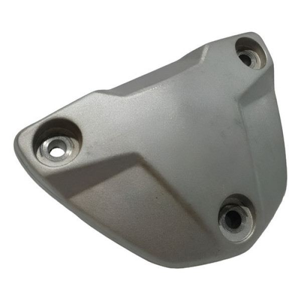 Tampa Esquerda Cabeçote Cg 160 2016/2023 Original  Prata