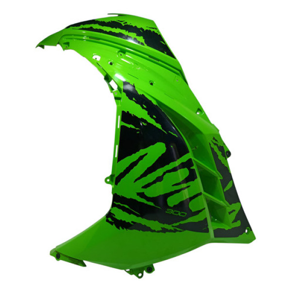 Carenagem Aba Esquerda Kawasaki Ninja 300 13/18 Original Verde