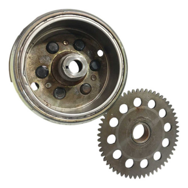 Volante Magneto C/ Placa Partida Suzuki Yes/intruder 04/14