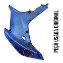  Carenagem Lateral Direita Honda Cbr 600f 12/14 Original Azul