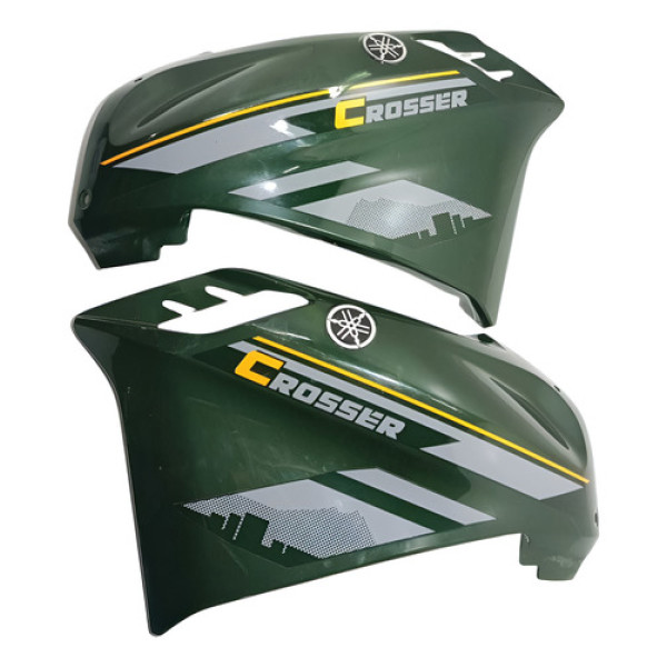 Carenagens Abas Tanque Yamaha Crosser 150 15/23 Original Verde