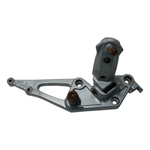 Suporte Pedaleira Dianteira Direita Bmw K1200 Rs 00/05 Origi Prateado