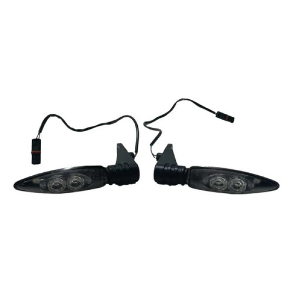 Piscas Dianteiro Par Bmw F800 Gs 13/16 Original Preto