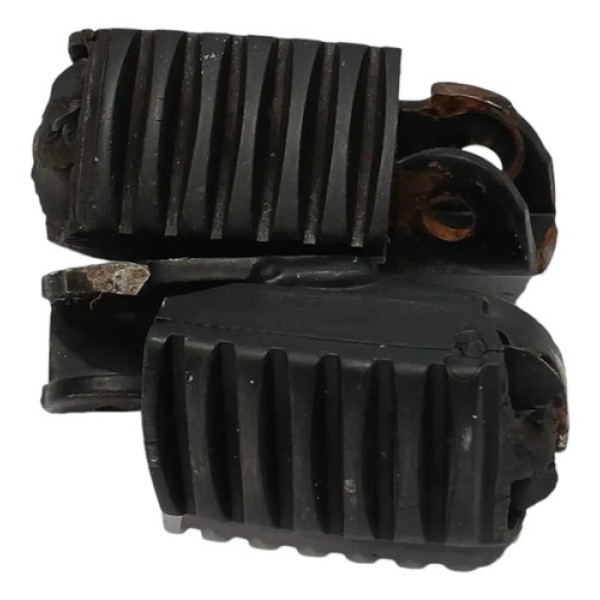 Pedaleiras Dianteiras Par Honda Nx-4 Falcon 99/08 Original