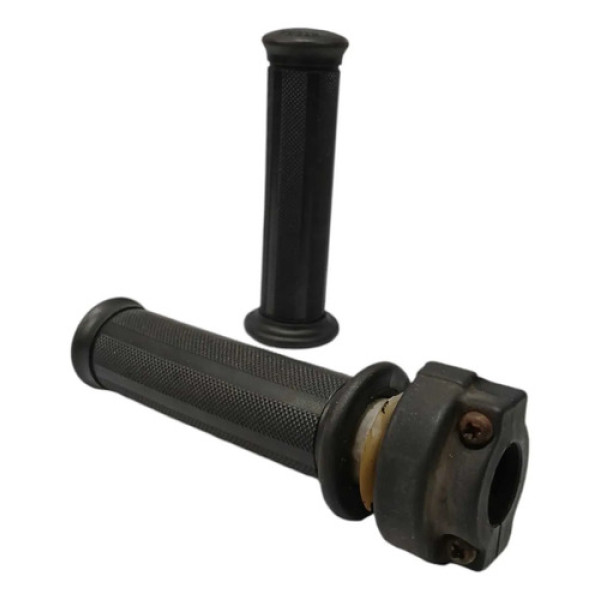 Punho Acelerador C/ Manopla Honda Cg 95/99 Original  Preto