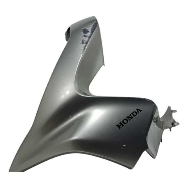 Carenagem Lateral Esq Honda Pcx 150 20/21 Original C/avaria Prateado