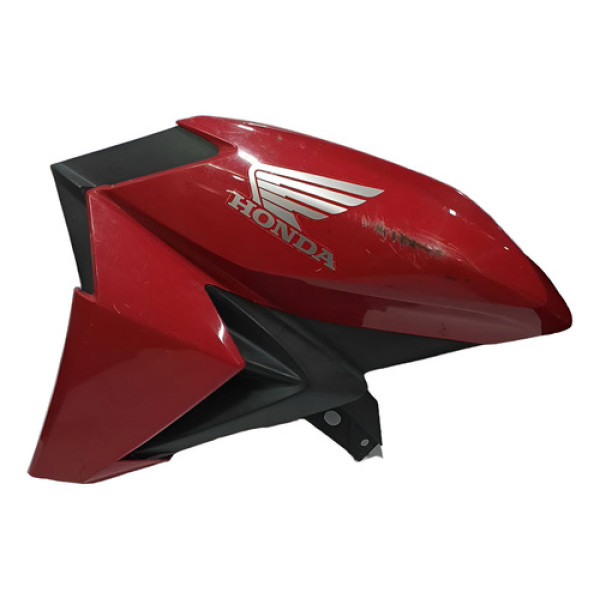 Carenagem Aba Tanque Esq Completa Honda Cb 250f 16/22 Origi Vermelho