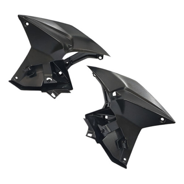 Complementos Abas Tanque Honda Cg Titan 160 16/22 Original - Preto