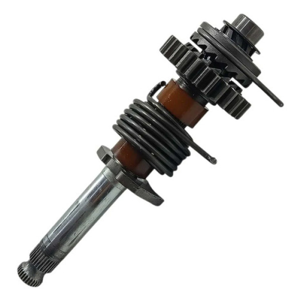 Eixo Pedal Partida Honda Cg 125 Fan Ks 09/13 Original Prateado