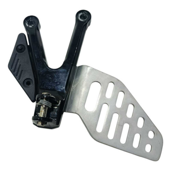 Suporte Pedaleira Dian Esq Yamaha Yzf R6 06/07 Original Prateado