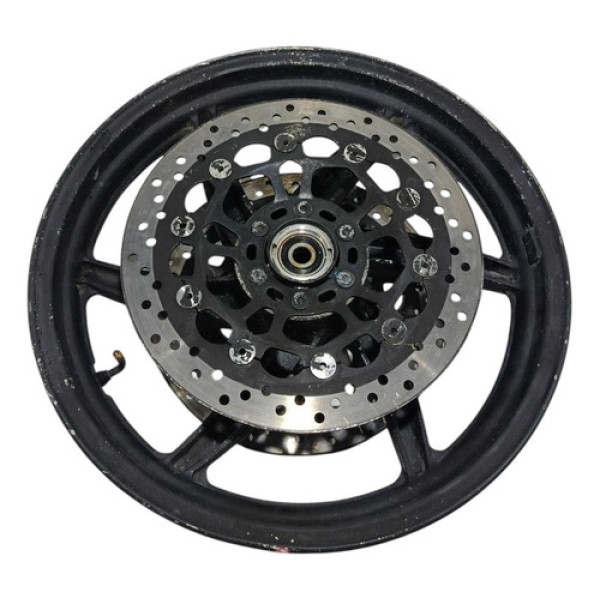 Roda Dianteira Kasinski Comet 250r 07/09 Original C/avaria Preto