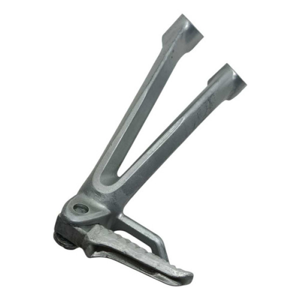 Suporte Pedaleira Tra Esq Suzuki Gsxr 750 07/09 Original Prateado