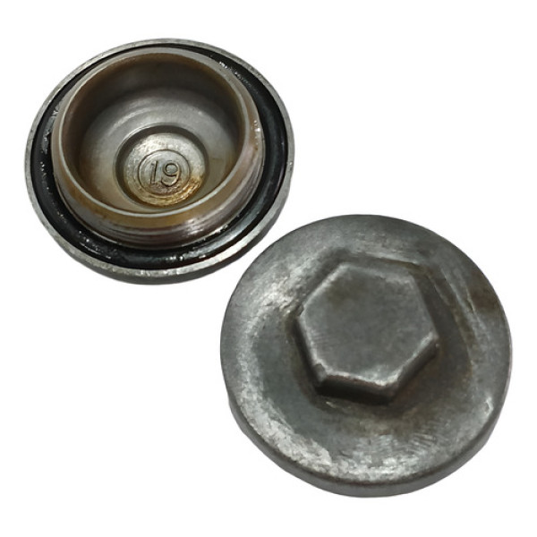 Tampas Válvula Honda Pop 100 07/14 Original Prata