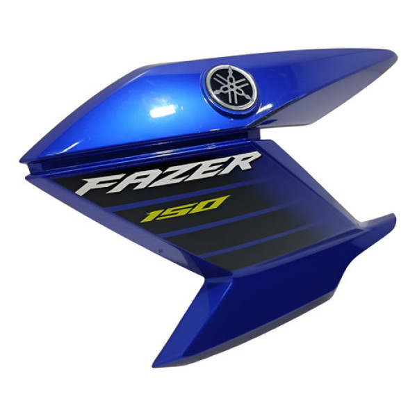 Carenagem Aba Esquerda Yamaha Fazer 150 15/24 Original Azul