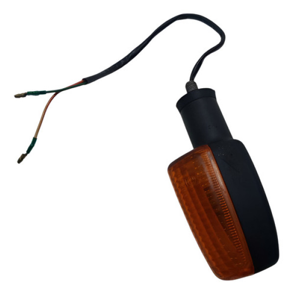 Pisca Dianteiro Esquerdo Honda Cg 125 09/13 Original Preto