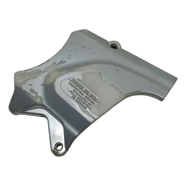 Protetor Tampa Pinhão Honda Cg 125 09/13 Original Prateado