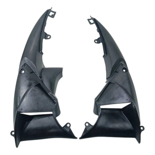 Carenagem Aba Inferior Tanque Par Honda Cb 300r 09/15 Origin Preto