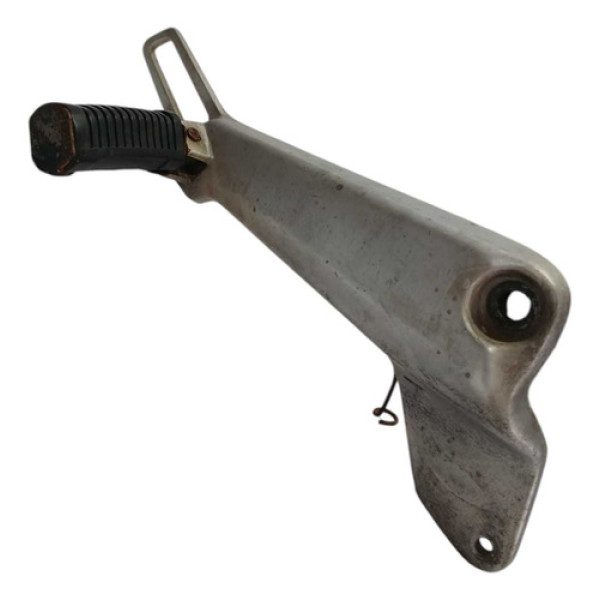 Bacalhau/suporte Pedaleira Direito Cg 125 Es 00/04 Original  Prateado
