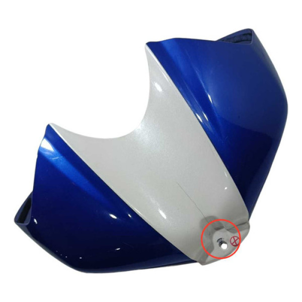 Capa Tanque Yamaha Yzf R6 06/07 Original C/avaria Azul