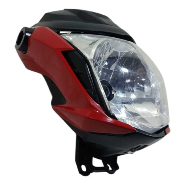 Carenagens Frontal C/farol Honda Cg 160 Fan 22/24 Original Vermelho