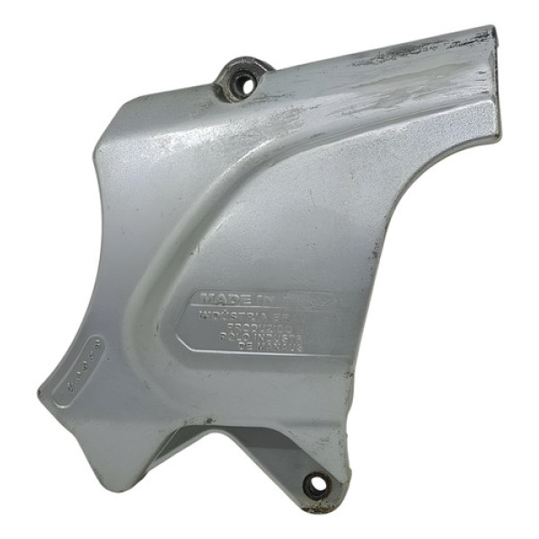 Protetor Tampa Pinhão Honda Cg 125 09/13 Original Prateado