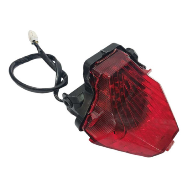 Lanterna Traseira Yamaha Yzf R3 16/23 Original C/avaria - Ambos Lados - Vermelho