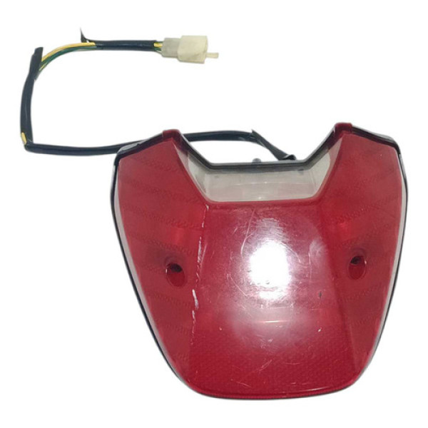 Lanterna Traseira Honda Cg 125 Fan 09/13 Original Ambos Lados Vermelho